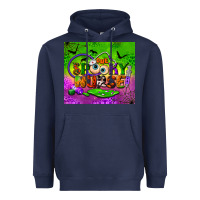 Navy one spooky nurse tumbler Heavyweight Hoodie - BundleAndBundleShop