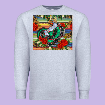 Flamenco Dancer Tumbler Premium Sweatshirt Designed By Bundleandbundleshop