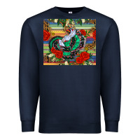 Navy flamenco dancer tumbler Premium Sweatshirt - BundleAndBundleShop