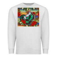 Oatmeal Heather flamenco dancer tumbler Premium Sweatshirt - BundleAndBundleShop