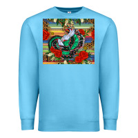 Ocean Blue flamenco dancer tumbler Premium Sweatshirt - BundleAndBundleShop