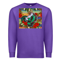 Purple flamenco dancer tumbler Premium Sweatshirt - BundleAndBundleShop