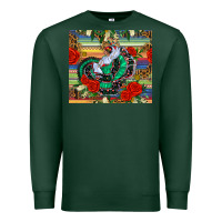 Sports Green flamenco dancer tumbler Premium Sweatshirt - BundleAndBundleShop