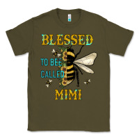Army Green blessed to bee called mimi Classic Tee - JahusDesignShop