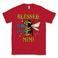 Red blessed to bee called mimi Classic Tee - JahusDesignShop