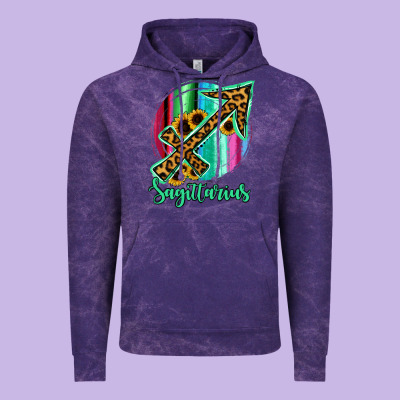 Sagittarrius Sign Of Zodiac Vintage Hoodie Designed By Bettercallsaul