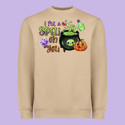 I Put A Spell On You Heavyweight Sweatshirt Designed By Cowgirlartshop