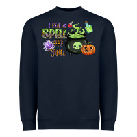 Navy i put a spell on you Heavyweight Sweatshirt - CowGirlArtShop