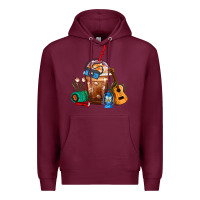 Camping Frappe Coffee Premium Hoodie | Teevron