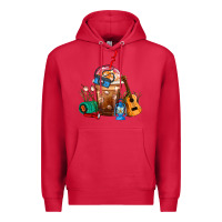 Cardinal Camping Frappe Coffee Premium Hoodie - FaDigitalArtStudio