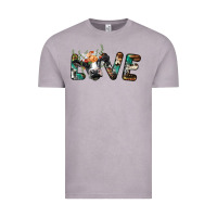 Vintage Zinc love with holstein cow Vintage Tee - BarkalooDesign