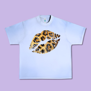 Leopard Lips Urban Heavy Tee Designed By Bettercallsaul