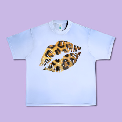Leopard Lips Urban Heavy Tee Designed By Bettercallsaul