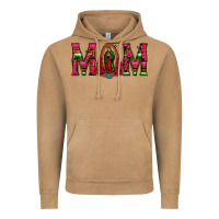 Vintage Camel Mom with Floral Aztec and Leopard Background Vintage Hoodie - Bettercallsaul