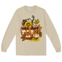 Mushroom Wild About Fall Long Sleeve Tee - texasbilliewilder