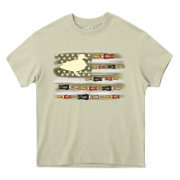 Mossy duck hunter flag Heavy Core Tee - MaliasSmallBusiness