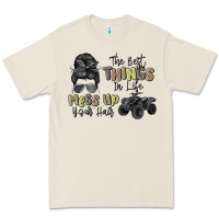 Bone the best things in life mess up your hair Premium Tee - MaliasSmallBusiness