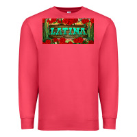 Cardinal latina license plate Premium Sweatshirt - BundleAndBundleShop