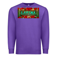 Purple latina license plate Premium Sweatshirt - BundleAndBundleShop