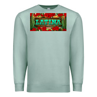 Seafoam latina license plate Premium Sweatshirt - BundleAndBundleShop