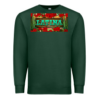 Sports Green latina license plate Premium Sweatshirt - BundleAndBundleShop
