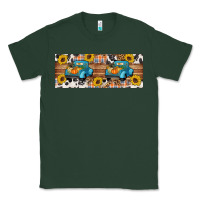 Sports Green Fall truck Classic Tee - Artiststas