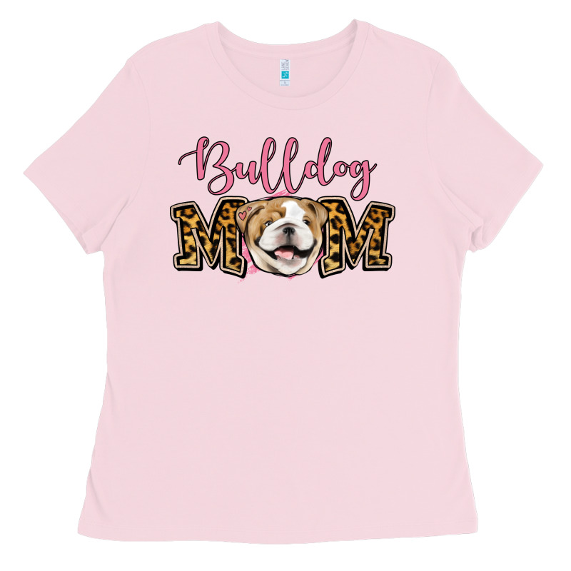 Bulldog Mom Ladies Tee by Jasminsmagicworld | Teevron