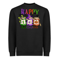 Black happy halloween jars Heavyweight Sweatshirt - CowGirlArtShop