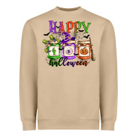 Mushroom happy halloween jars Heavyweight Sweatshirt - CowGirlArtShop