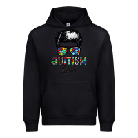 Black autism dad Urban Hoodie - CowhideDigitalArt