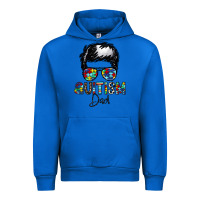 Cobalt autism dad Urban Hoodie - CowhideDigitalArt