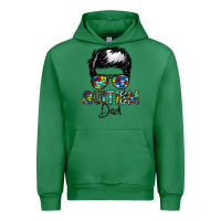 Emerald autism dad Urban Hoodie - CowhideDigitalArt