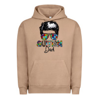 Pigment Burro autism dad Urban Hoodie - CowhideDigitalArt