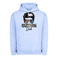 Pigment Grape Ice autism dad Urban Hoodie - CowhideDigitalArt