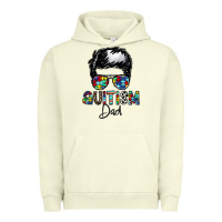 Pigment Pistachio autism dad Urban Hoodie - CowhideDigitalArt
