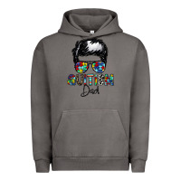 Pigment Tornado autism dad Urban Hoodie - CowhideDigitalArt