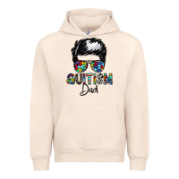 Sandshell autism dad Urban Hoodie - CowhideDigitalArt
