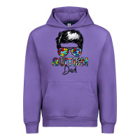 Tulip autism dad Urban Hoodie - CowhideDigitalArt