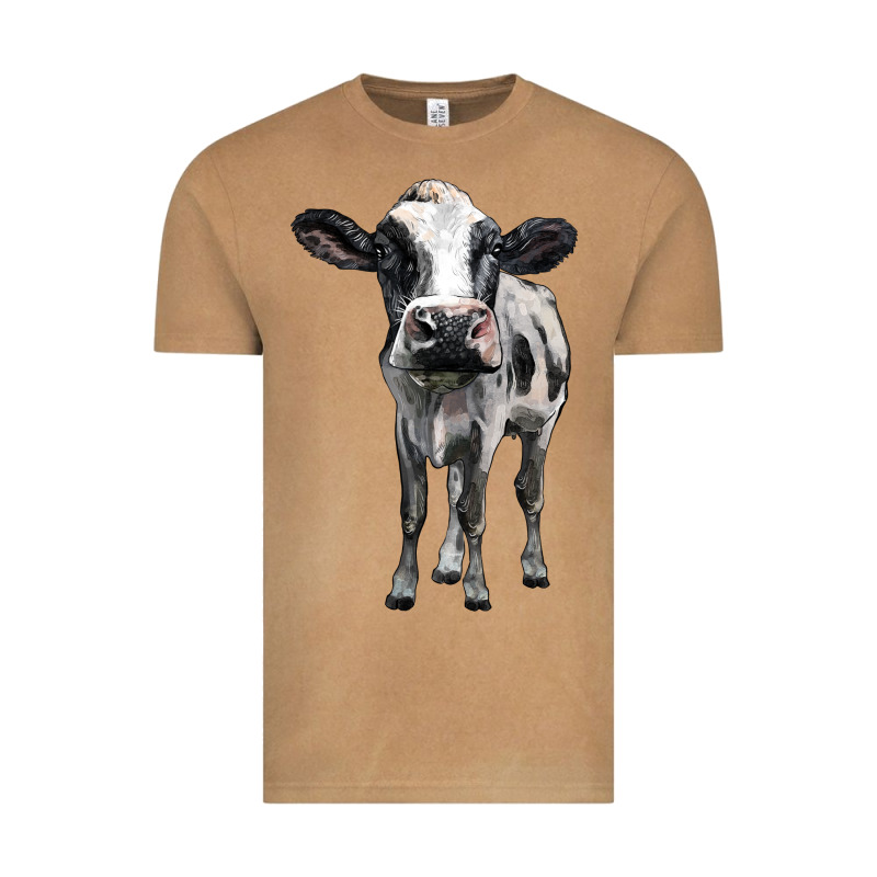 Holstein Cow Vintage Tee by BarkalooDesign | Teevron