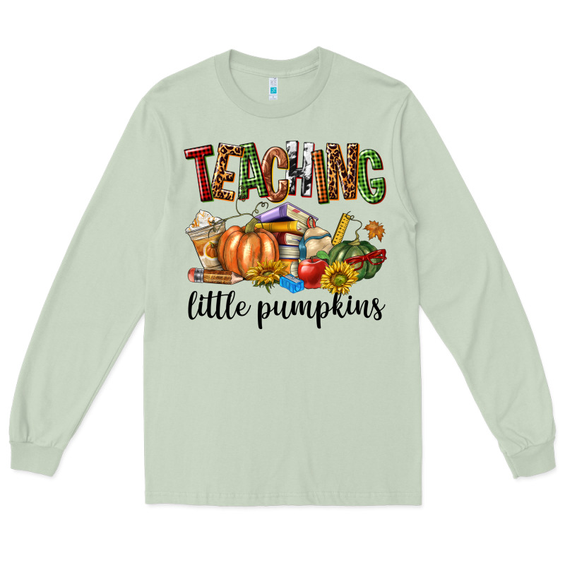 Teaching Little Pumpkins Long Sleeve Tee by texasbilliewilder | Teevron