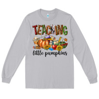Moon Dust Teaching Little Pumpkins Long Sleeve Tee - texasbilliewilder