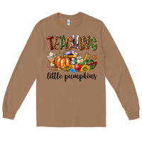 Toasted Coconut Teaching Little Pumpkins Long Sleeve Tee - texasbilliewilder