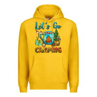 Lemon Let's Go Camping Coffee Mug Premium Hoodie - FaDigitalArtStudio