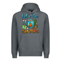 Rock Let's Go Camping Coffee Mug Premium Hoodie - FaDigitalArtStudio