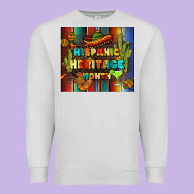 Hispanic Heritage Month Tumbler Premium Sweatshirt Designed By Bundleandbundleshop