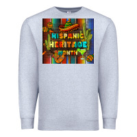 Heather Grey hispanic heritage month tumbler Premium Sweatshirt - BundleAndBundleShop