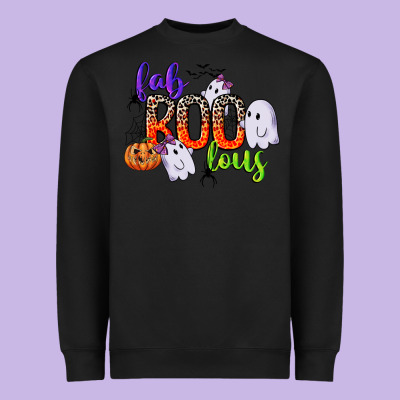 Fab Boo Lous Heavyweight Sweatshirt Designed By Cowgirlartshop
