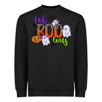 Black fab boo lous Heavyweight Sweatshirt - CowGirlArtShop