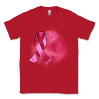 Red breast cancer custom name Classic Tee - Artiststas