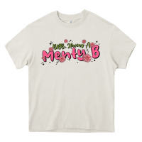 Cream having a menty b, cute and trendy Heavy Core Tee - MaliasSmallBusiness